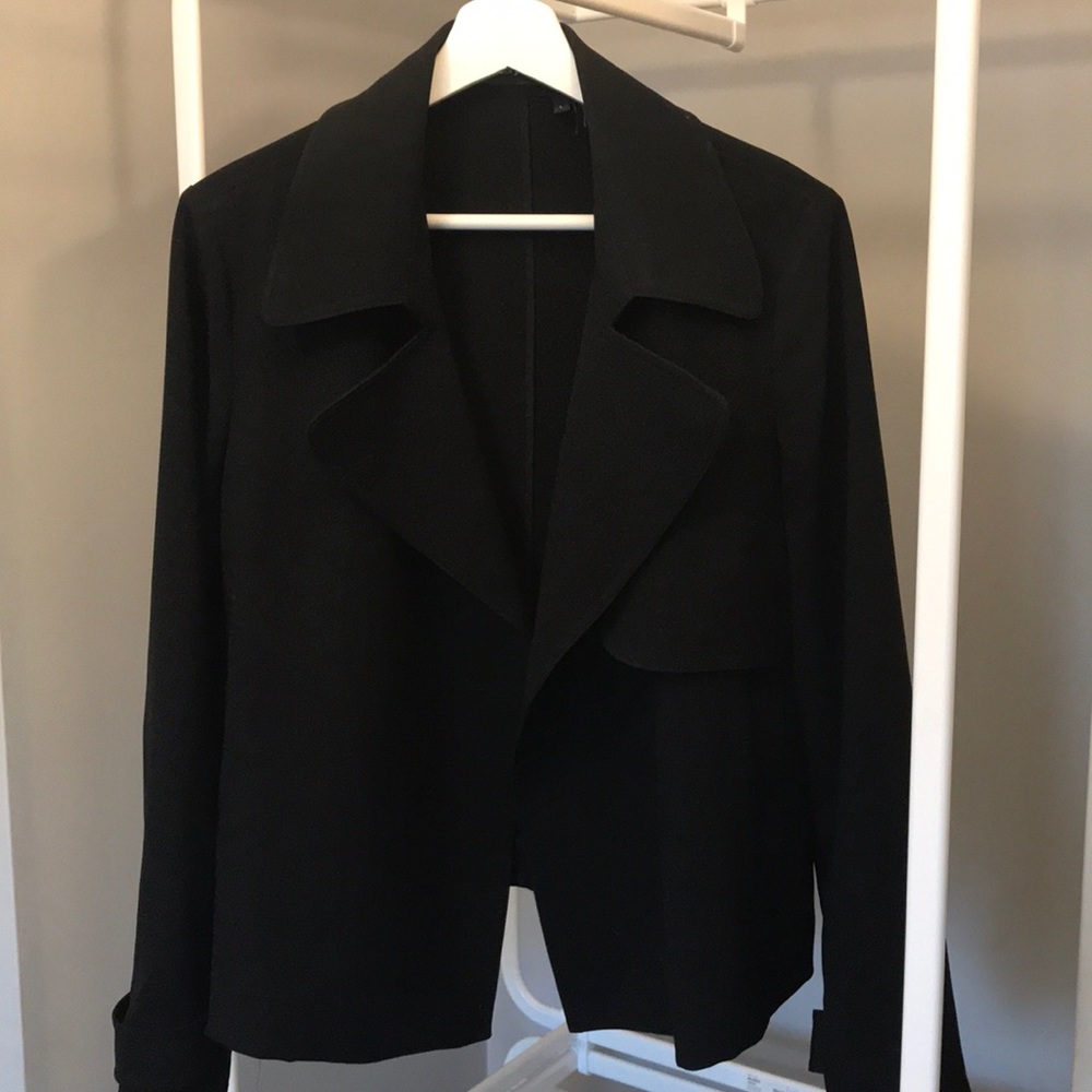 THEORY “MENEFER” crop jacket